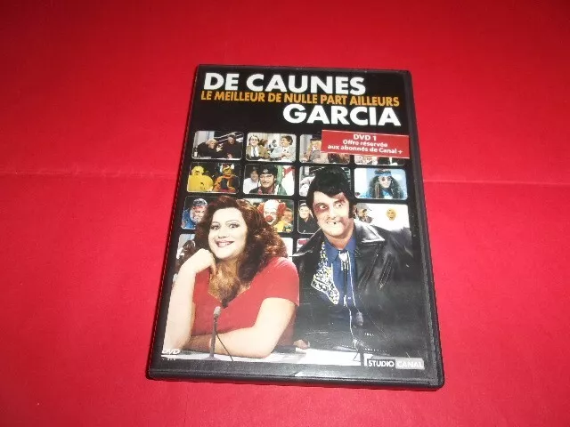 DVD,"NULLE PART AILLEURS,LE MEILLEUR",de caunes,garcia,durée 80 minutes,(5897)