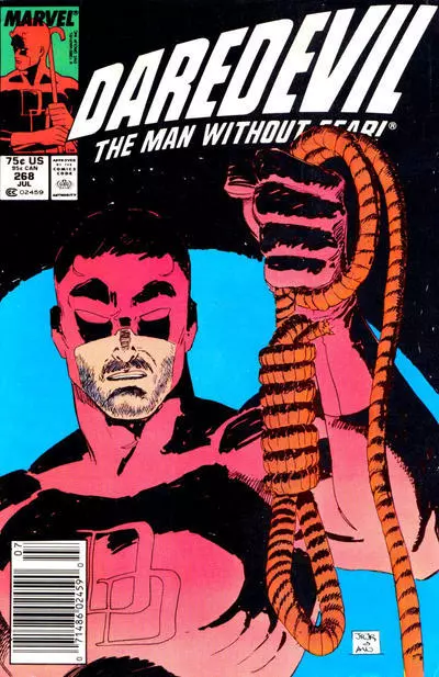 Daredevil #268 (Newsstand) FN; Marvel | John Romita Jr - we combine shipping
