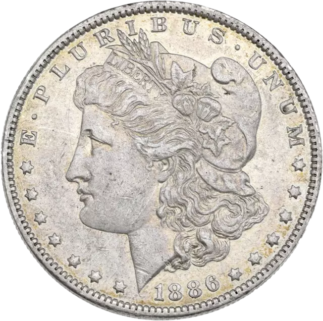 USA - Morgan dollar USA 1886 O GENI AU Cleaned 2