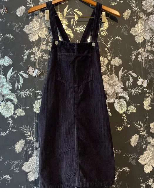 Topshop burgundy pinafore dress cheap