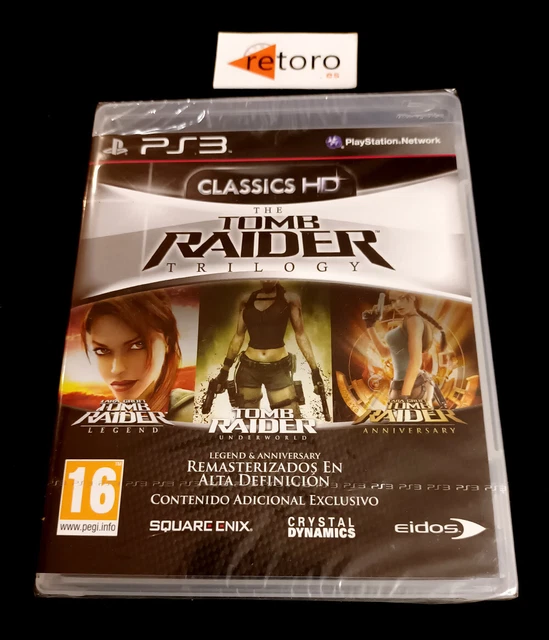Jeu PS3 The Tomb Raider Trilogy Classics HD Complet Fr Sony Playstation