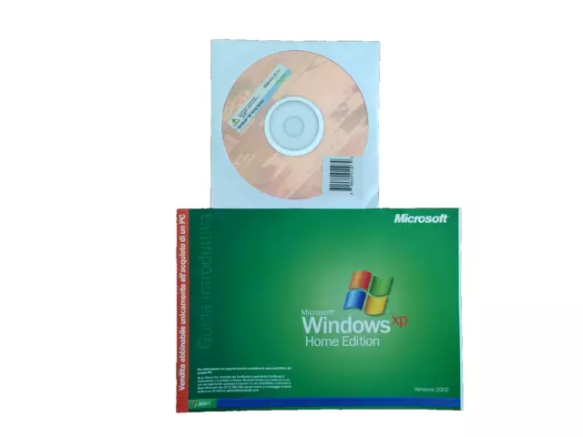 CD e manuale Windows XP Home Edition