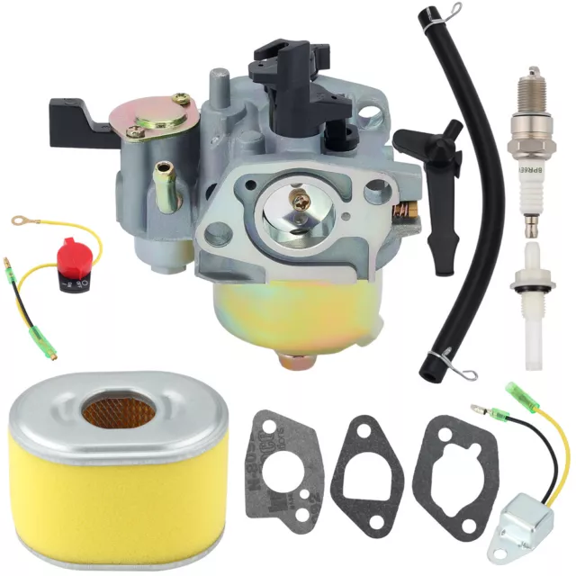 Vergaser & Luftfilter Kit für Honda GX120 GX160 5.5hp GX200 6.5 PS Rasenmäher DE