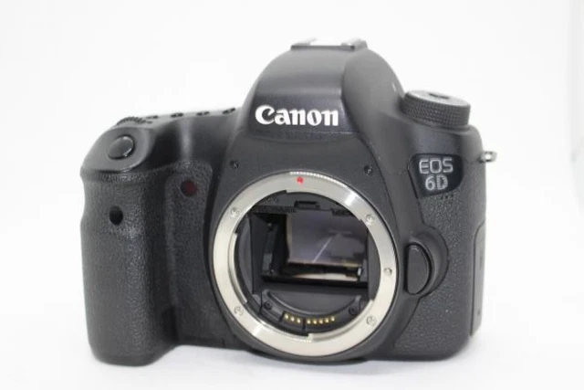[Near Mint] Canon EOS 6D 20.2MP Digital SLR Camera Black Body w/ battery Japan