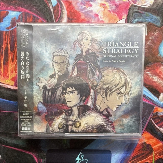 SQUARE ENIX TRIANGLE Strategy Original Soundtrack 2 CD Album Akira ...
