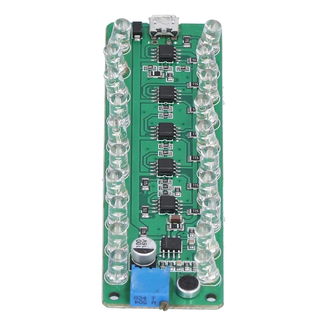 LED VU METER LED VU Meter Module Prevent Burning Reverse Connection For