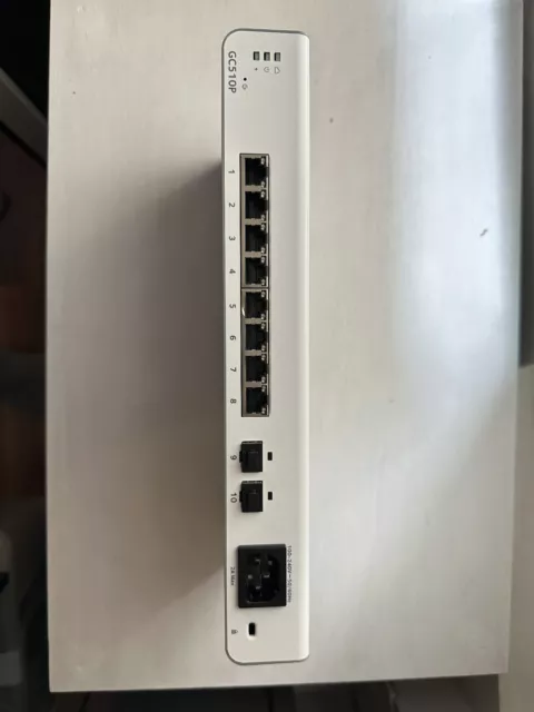 Netgear GC510P 8-Port Gigabit Ethernet PoE+ Switch MANAGEABLE CLOUD