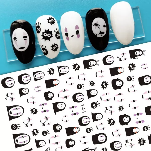 Nail Halloween Art Stickers Decals Sticker Ghost Sheets Pumpkin Skull Decal Bat