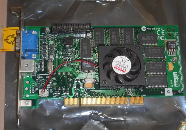 PCI Grafikkarte Diamond Viper V550, 16MB, funktioniert