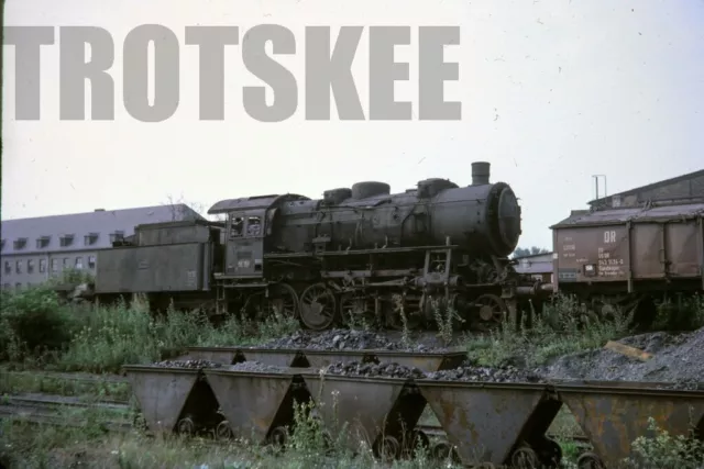 35mm Slide DR East Germany Railways Steam Loco 56 168 Dresden 1967 Original SC