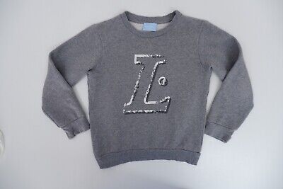Lanvin boys sweatshirt, jumper, size age 8 years, grey, Immaculate