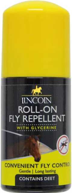 Lincoln Roll-on Fly Repellent Dual Action langlebig DEET Mücke Insektenschutz