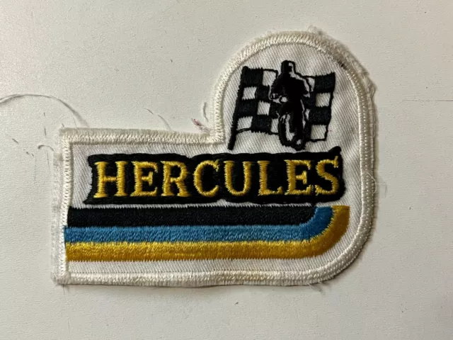 Hercules Aufnäher, Motorrad Aufbügler, Mofa, Moped Sticker, Patch