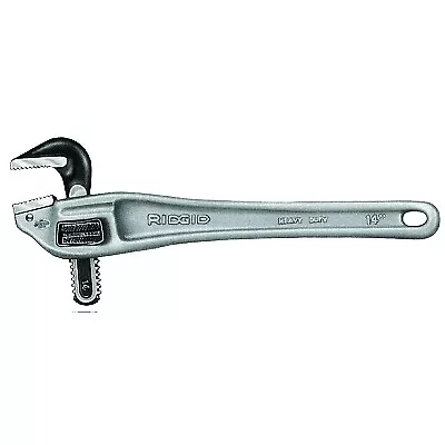 Offset Pipe Wrench, 14 in, Alloy Steel Jaw Ridge Tool Company  31120 95691311207