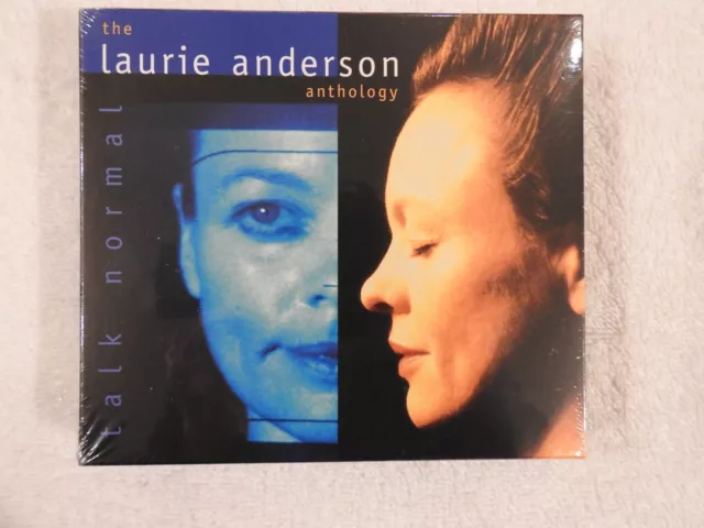 Laurie Anderson "Talk Normal: The Anthology" BRAND NEW 2 CD SET! SEALED! PHOTOS!