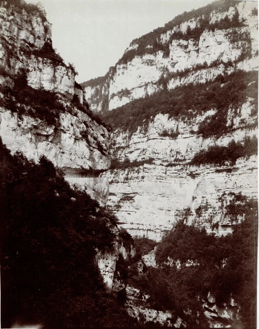 France 1904 Isere Gorges De La Bourne