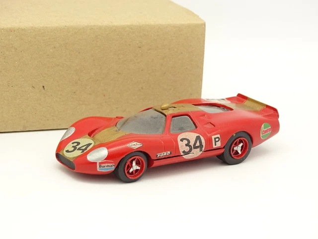 Grand Prix Models Kit Monté Métal 1/43 - Alan Mann Ford P68 34 Brands Hatch 1968