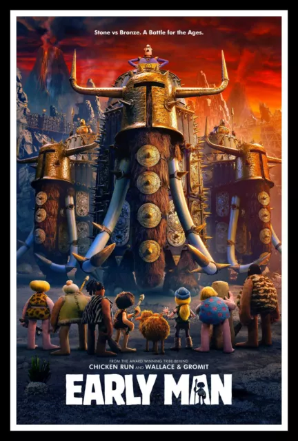 Early Man Movie Poster Print & Unframed Canvas Prints