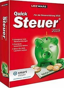 Lexware QuickSteuer 2019 Minibox|Einfache un... | Software | condition very good