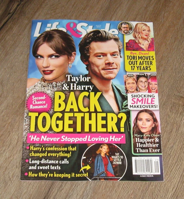 LIFE STYLE 2023 magazine Harry Styles TAYLOR SWIFT Mary-Kate Olsen TORI ...