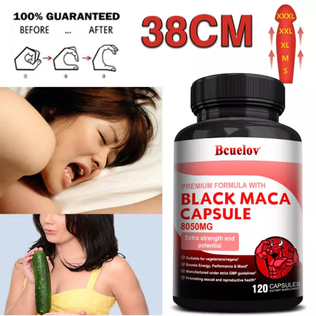 Maca Kapseln hochdosiert + L-Arginin + Ginseng 30 Bis 120 Kapsel