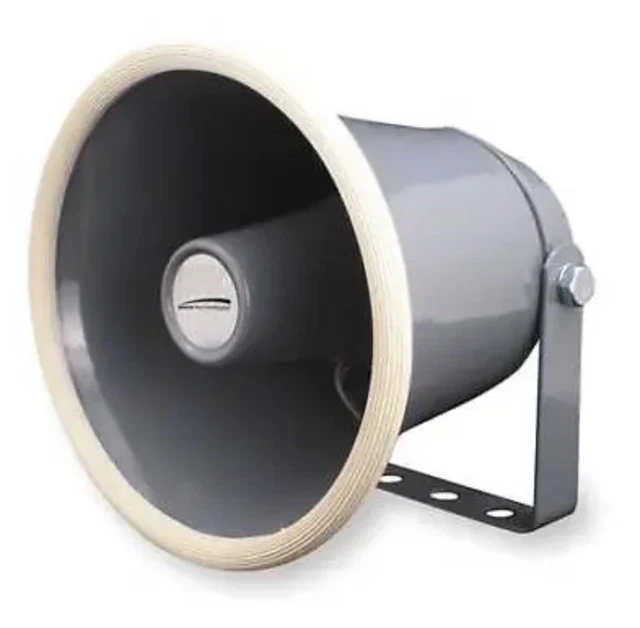Speco Technologies Spc10 Pa Horn,Weatherproof,Gray,10 W