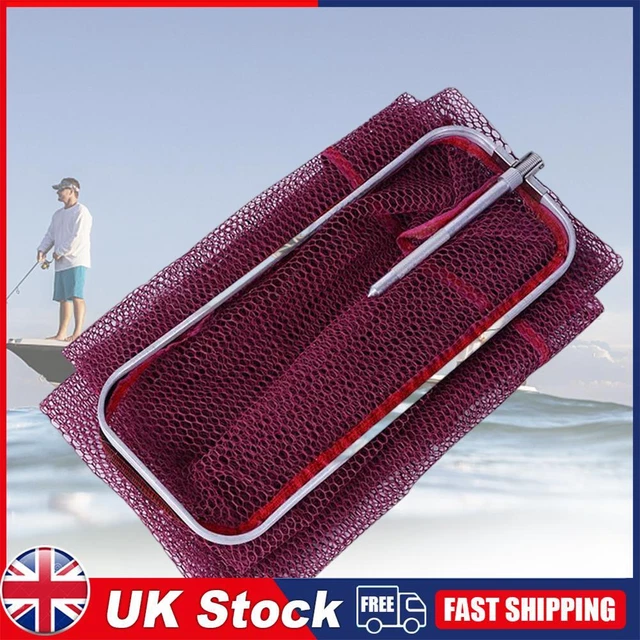 Fishing Net with Plastic Handle Portable Durable Antioxidant for Angler Supplies