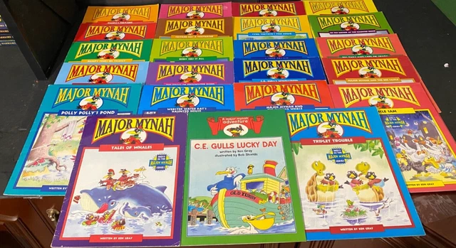 Major Mynah - 23 X Magazine Booklets By Ken Gray - Vgc