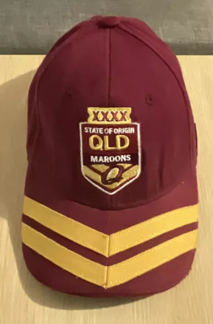 XXXX Queensland Maroons Adult Baseball Cap Adjustable Qld State of Origin