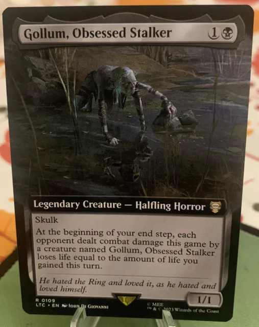 Gollum, Obsessed Stalker (Extended Art)