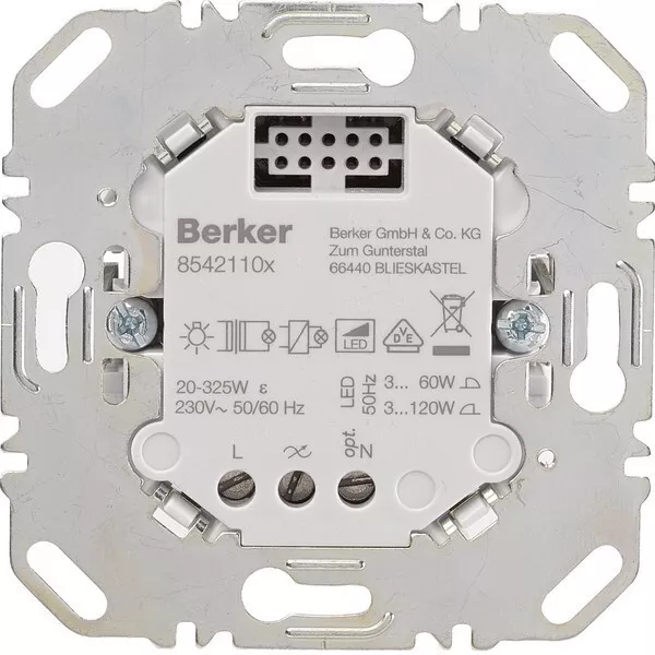 Berker Tastdimmer (R, L) 85421100 IP20 Dimmer Tastdimmer