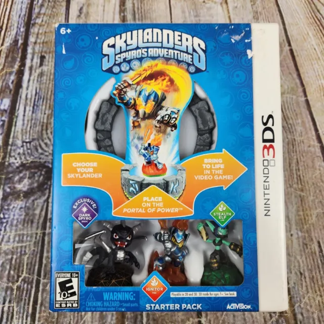 Skylanders Spyro's Adventure Starter Pack Nintendo 3DS 2011 New in Box