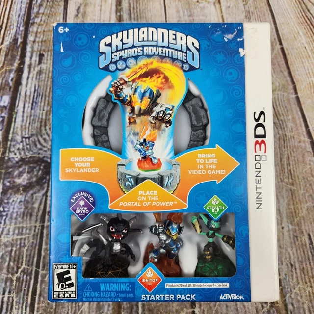 Skylanders Spyro's Adventure Starter Pack Nintendo 3DS 2011 New in Box Skylanders Spyro's Adventure Starter Pack Nintendo 3DS 2011 New in Box