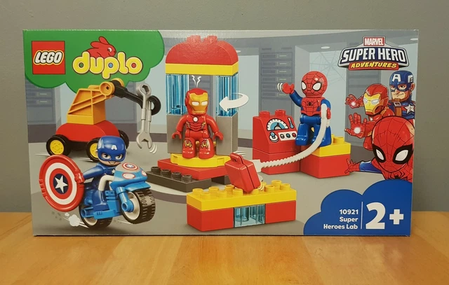 LEGO DUPLO 10921 Marvel Super Heroes Lab New Sealed Iron Man