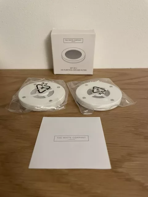 New The White Company Air Purifying Diffuser And Filters