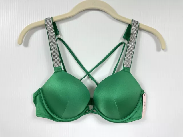 VICTORIA'S SECRET MIX & Match Bombshell Add-2-Cups Bikini Top 34DD