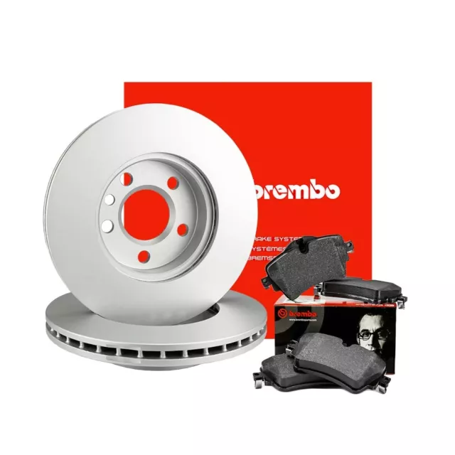 BREMBO BREMSENSET VORNE BREMSSCHEIBEN Ø 256mm + BELÄGE FÜR OPEL VECTRA A ASTRA F