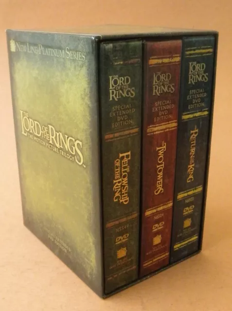 The Lord of the Rings Trilogy Special Extended Edition 12-DVD set - VERY GOOD