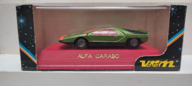 Dinky Toys Atlas Alfa Romeo P33 Carabo Bertone 1/43 - Modello Raro In Metallo Arancione