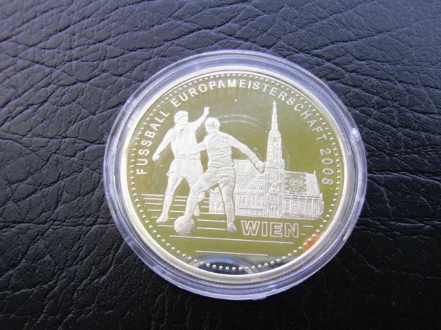 *Silbermedaille  ca.20 gr. Silber(925) PP *Fußball EM 2008*