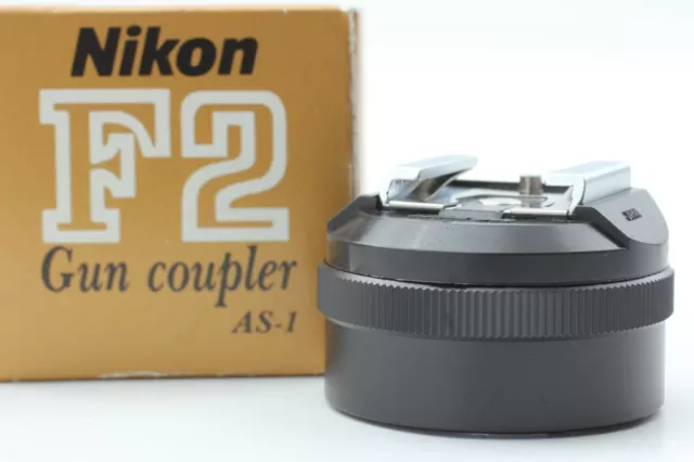 [COMO NUEVO EN CAJA] Acoplador de pistola unidad de flash Nikon AS-1; F2 para F2 S SB 2A F de Japón