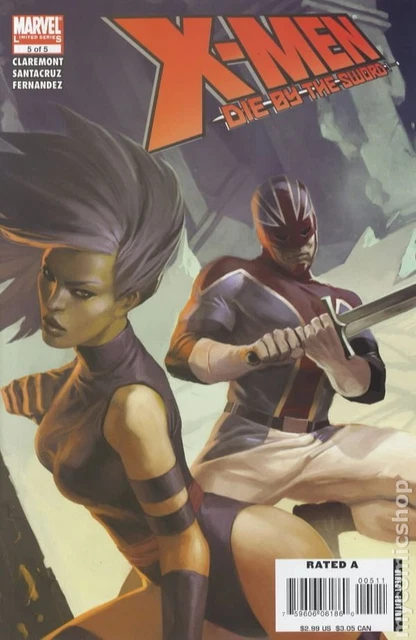 X-Men Die by the Sword #5 VF 2008 Stock Image
