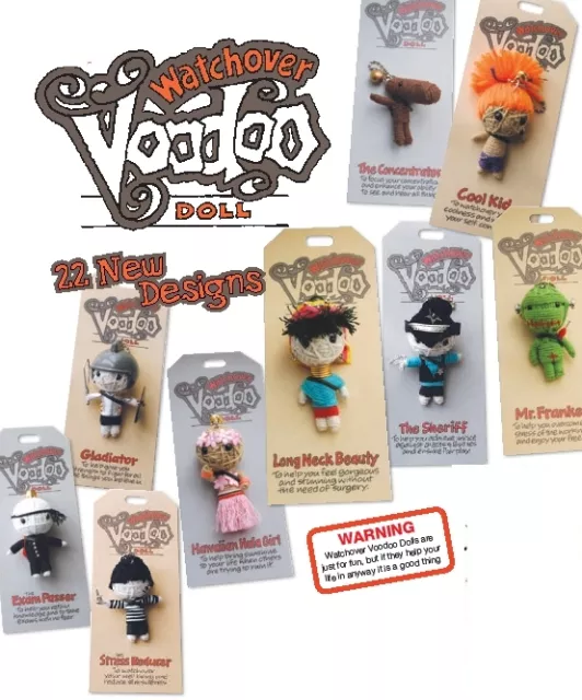 Watch Over Voodoo Doll Keyring