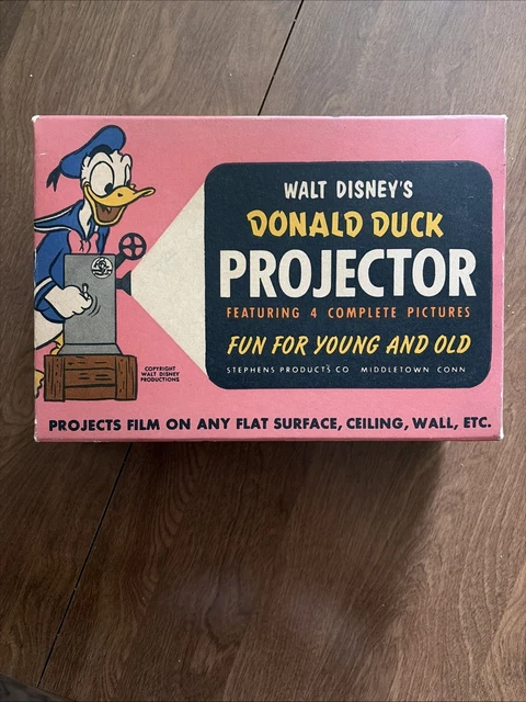 VINTAGE DISNEY PROJECTOR Donald Duck 1950s $60.00 - PicClick