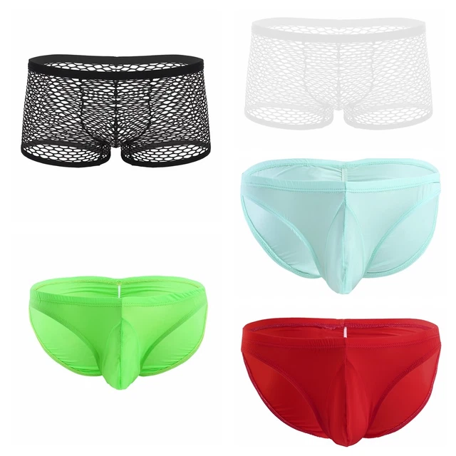 ZC8bdbd Herren Bikini-Slip - Mit Weicher Ausbuchtung, Scrunch Butt, In S-XL