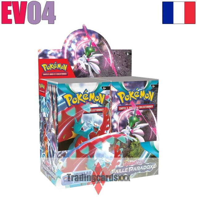Boîte Métal Pokémon Stack 'Em High - 3 Boosters + Autocollants