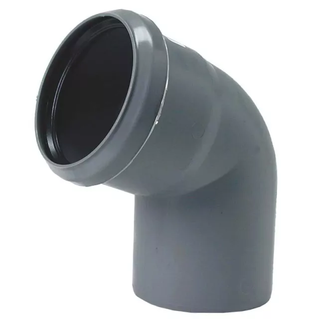 BAMPI Curva htb, 67°, in polipropilene, diam. 32 mm, colore grigio