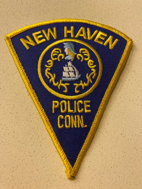Connecticut CT New Haven Police Shoulder Patch NEW!