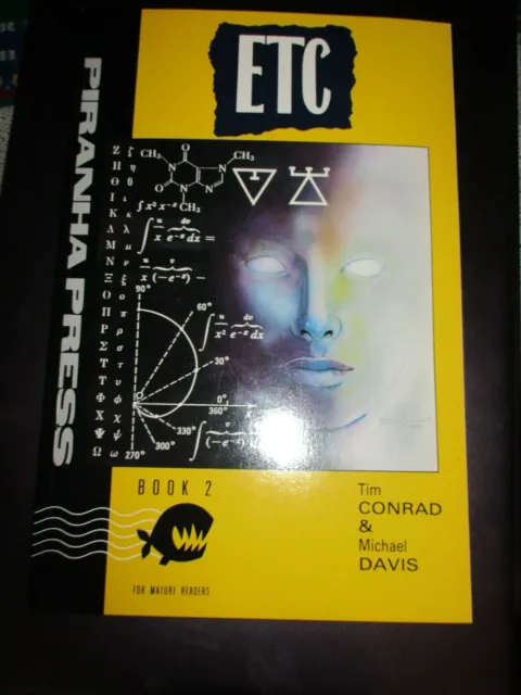 1989 ETC #2 By Tim Conrad Art By Michael Davis Graphic Novel Piranha Press NM