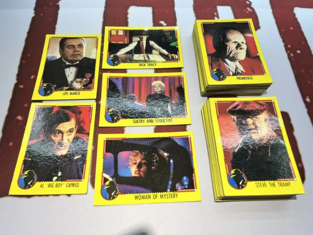 1990 Topps DICK TRACY 80+ Cards MADONNA AL PACINO